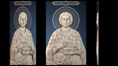 3D модель Икона Святого Пантелеймона (STL)