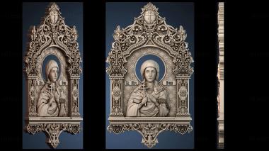 3D модель Икона Святая Ирина (STL)