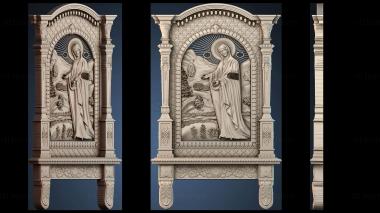 3D модель Икона Божией Матери (STL)