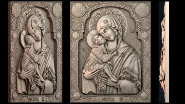 3D модель Икона Богоматери Донская (STL)