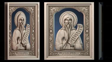 3D модель Икона святого Никиты Столпника (STL)