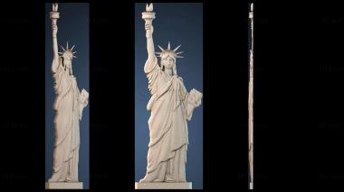 3D model Statue of Liberty (STL)