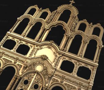 3D model Multi-tiered iconostasis 3d stl model for CNC (STL)