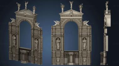 3D model Catholic iconostasis (STL)