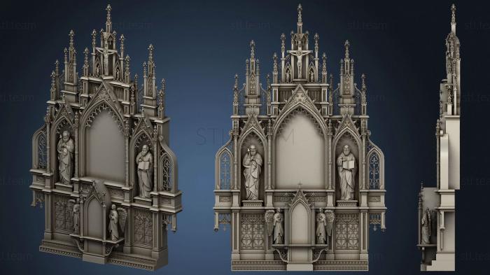 3D модель Иконостас католический (STL)