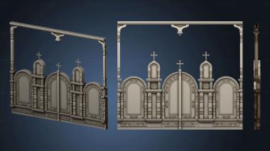 3D model Iconostasis version1 (STL)