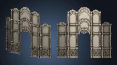 3D model Revision of the iconostasis version2 (STL)