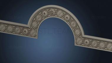 3D model Carved Pediment (STL)