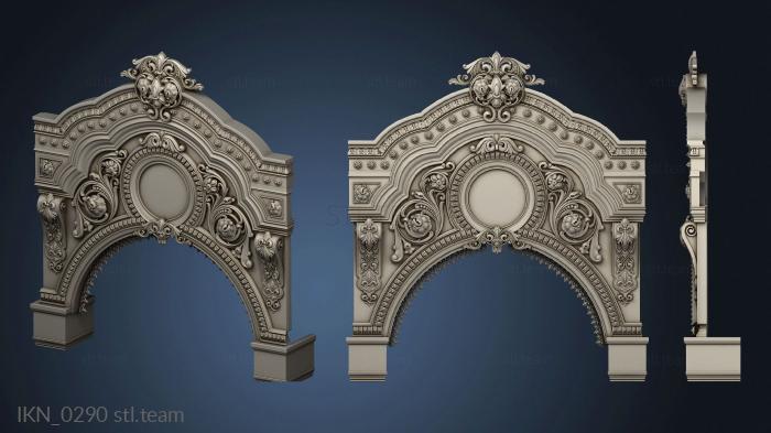 Иконостасы Arch over the royal gate of the iconostasis version1