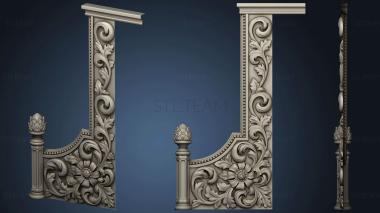 3D model Side element of the iconostasis version1 (STL)