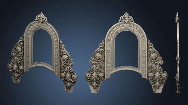 3D model Upper arch of the iconostasis version1 (STL)