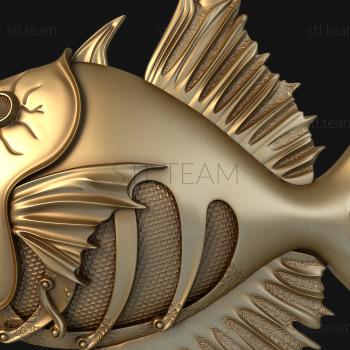 3D model Strange fish (STL)