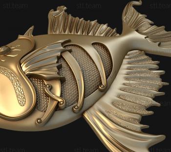 3D модель Странная рыба (STL)