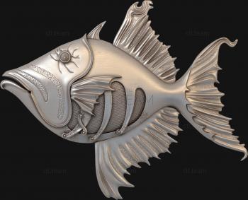 3D model Strange fish (STL)