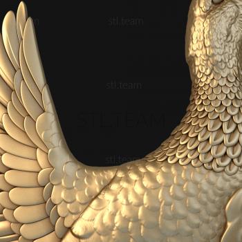 3D model Turning capercaillie (STL)
