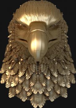 3D модель Голова орла (STL)