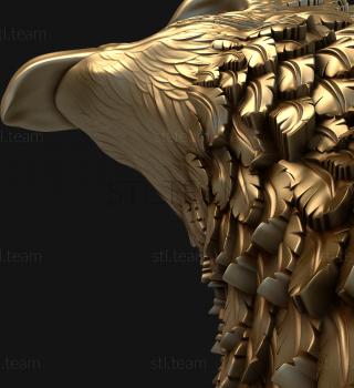 3D модель Голова орла (STL)