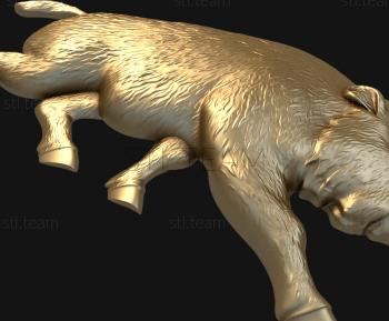 3D model Wild boar (STL)