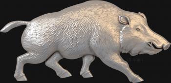 3D model Wild boar (STL)