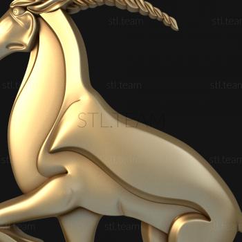 3D модель Горный козел (STL)