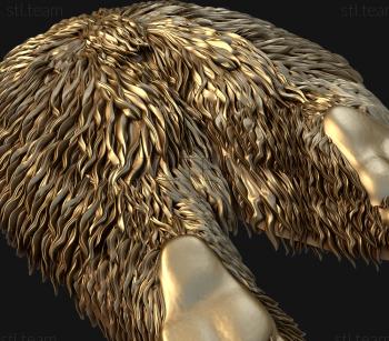 3D model Bear paws (STL)