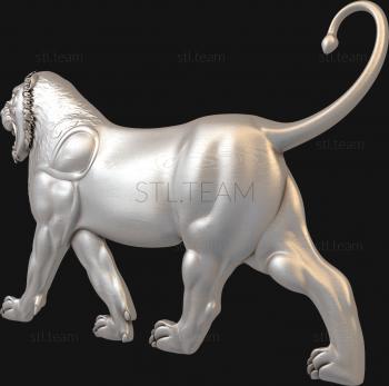 3D model The lion's ancestor (STL)