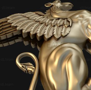 3D model The chimera (STL)