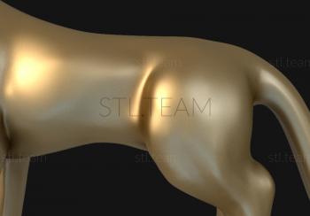 3D model Cougar (STL)