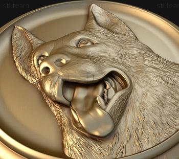 3D model Sheepdog face (STL)