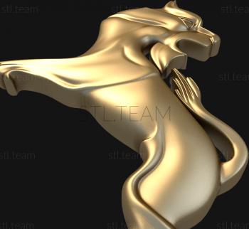 3D model Stylized lion (STL)