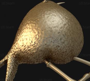 3D model Kiwi bird (STL)