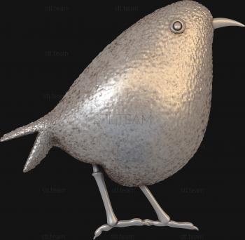 3D model Kiwi bird (STL)