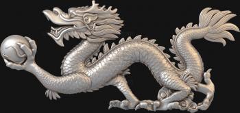 3D model The dragon and the sun (STL)