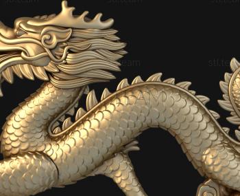 3D model The dragon and the sun (STL)