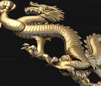 3D model The dragon and the sun (STL)