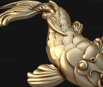 3D model Chinese carp (STL)