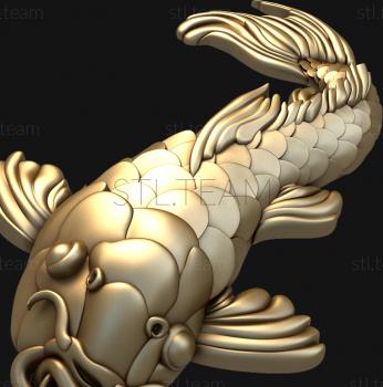 3D model Chinese carp (STL)