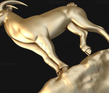 3D model Mountain goat (STL)