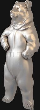 3D model Standing bear (STL)