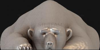 3D model Sleeping bear (STL)