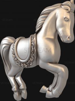 3D model Horse from the carousel (STL)