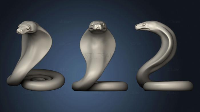 3D model Snake (STL)