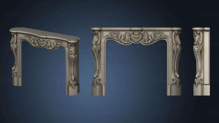 3D model Fireplace in new dimensions (STL)