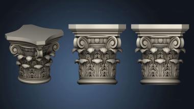 3D model Carved details of the iconostasis (STL)