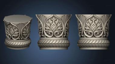 3D model The capital is round (STL)