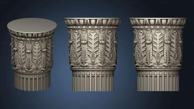 3D model Marble capital (STL)