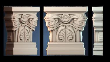 3D модель Столица с масками (STL)