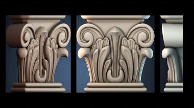 3D model Top of the column (STL)