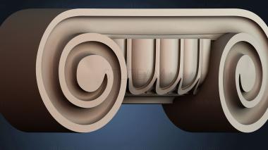 3D model Top of the column (STL)