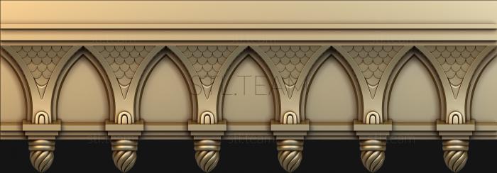 Карнизы Pointed arches